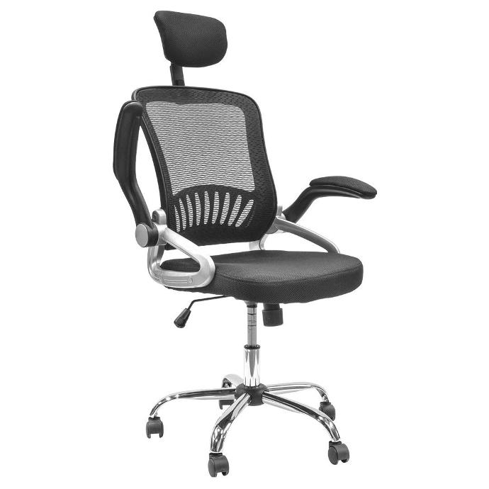 [MEGAPLUS][10067310001053] Silla de Oficina Megaplus con Cabecera Negra